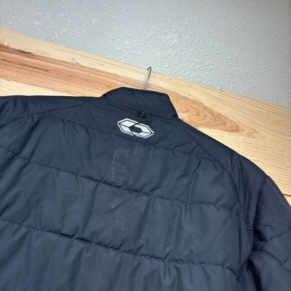 Castle X Jacket Men Small Black Full Zip Lightweight Puffer Snowmobiling Outdoor - Picture 15 of 16